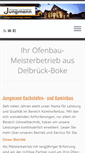 Mobile Screenshot of kachelofen-jungmann.de